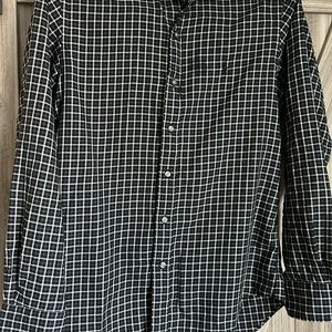 Polo by Ralph Lauren Black and White Casual Button Down Shirt